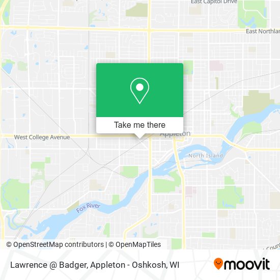 Lawrence @ Badger map