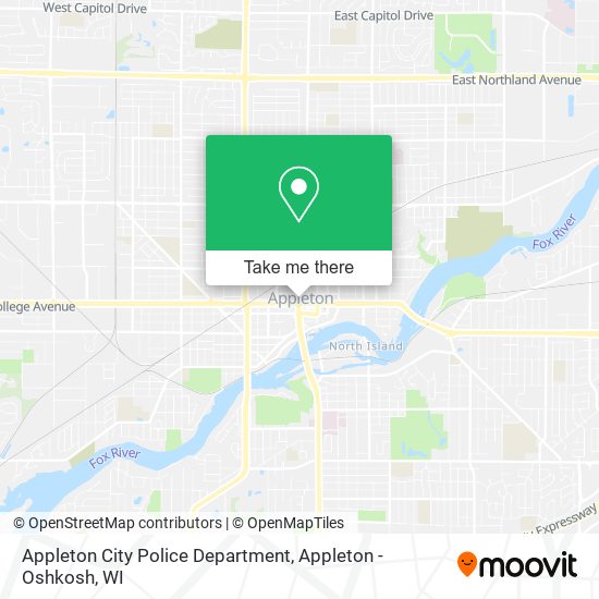 Appleton City Police Department map