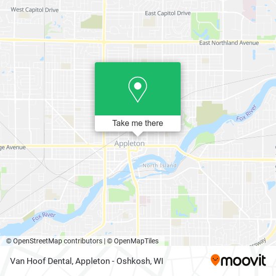 Van Hoof Dental map