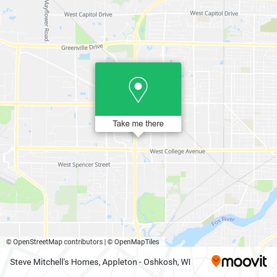 Mapa de Steve Mitchell's Homes