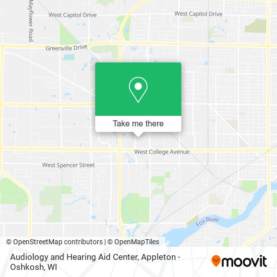 Audiology and Hearing Aid Center map