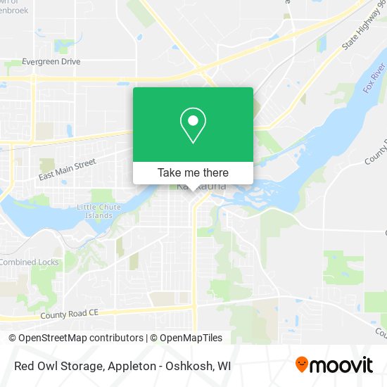 Red Owl Storage map