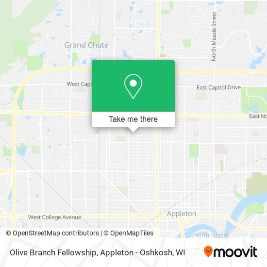 Olive Branch Fellowship map