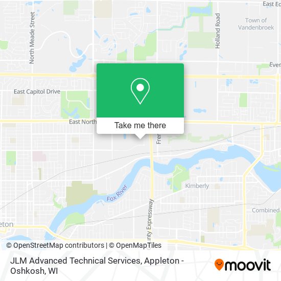 JLM Advanced Technical Services map