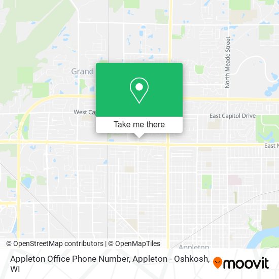 Appleton Office Phone Number map