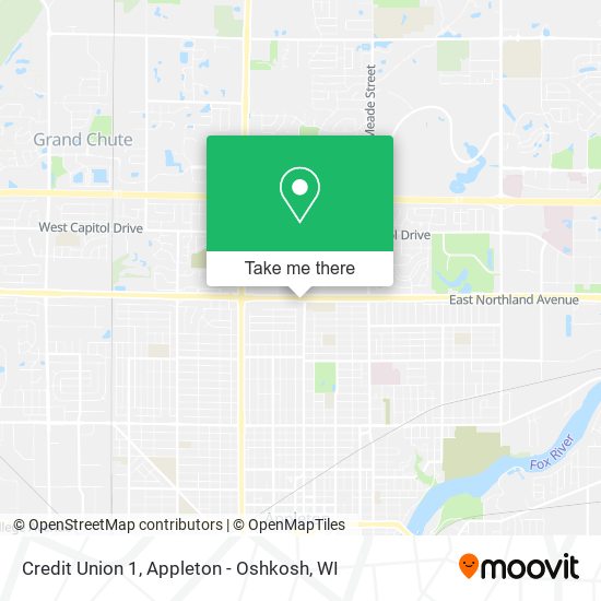 Credit Union 1 map