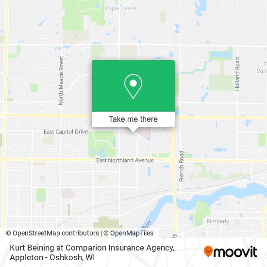 Kurt Beining at Comparion Insurance Agency map