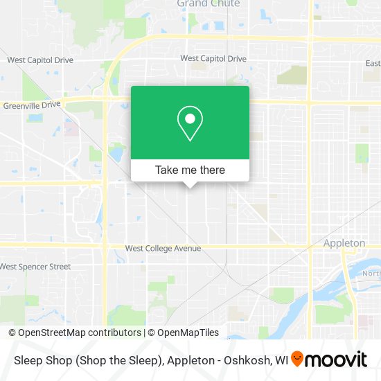 Sleep Shop (Shop the Sleep) map