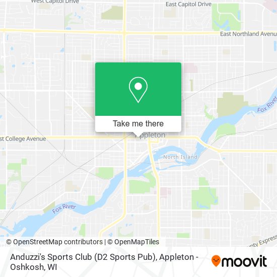 Anduzzi's Sports Club (D2 Sports Pub) map