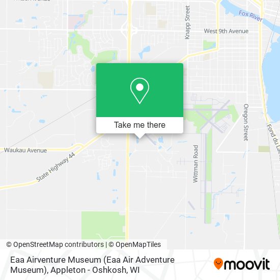 Mapa de Eaa Airventure Museum (Eaa Air Adventure Museum)