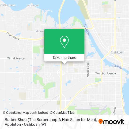 Barber Shop (The Barbershop A Hair Salon for Men) map