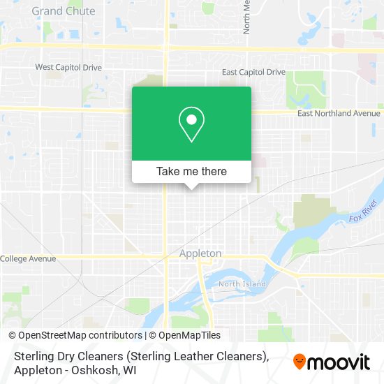 Mapa de Sterling Dry Cleaners (Sterling Leather Cleaners)