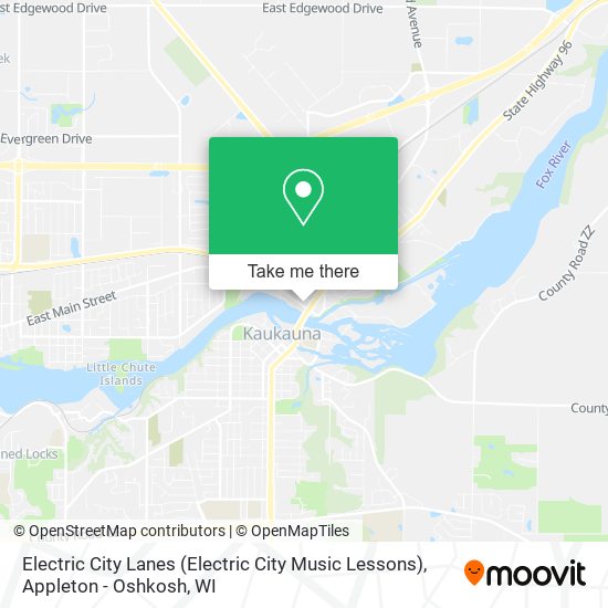 Mapa de Electric City Lanes (Electric City Music Lessons)