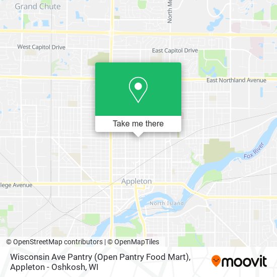 Wisconsin Ave Pantry (Open Pantry Food Mart) map