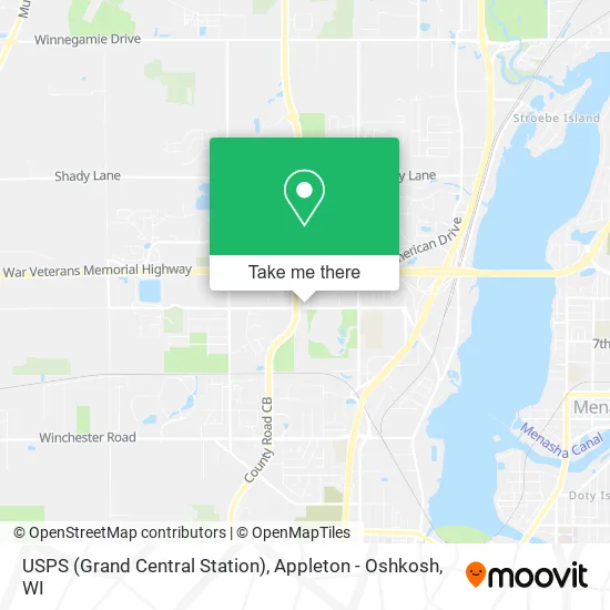 USPS (Grand Central Station) map