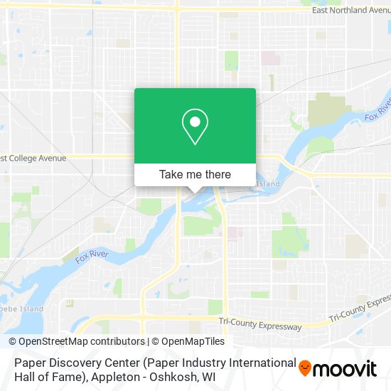 Paper Discovery Center (Paper Industry International Hall of Fame) map