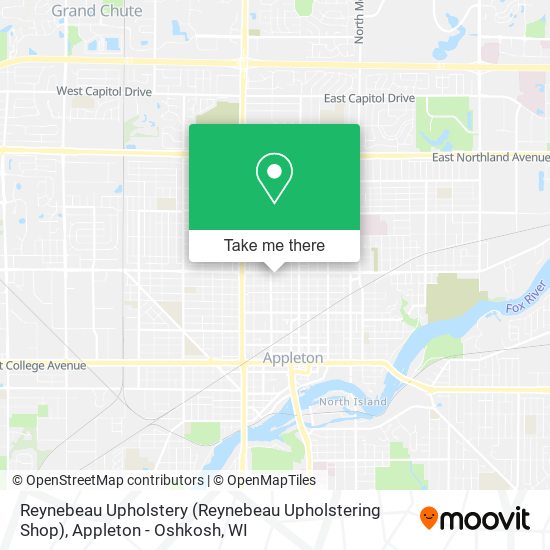 Reynebeau Upholstery (Reynebeau Upholstering Shop) map