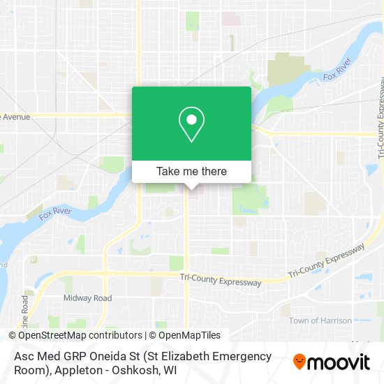 Asc Med GRP Oneida St (St Elizabeth Emergency Room) map
