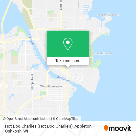 Mapa de Hot Dog Charlies (Hot Dog Charlie's)