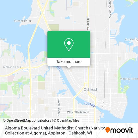 Algoma Boulevard United Methodist Church (Nativity Collection at Algoma) map