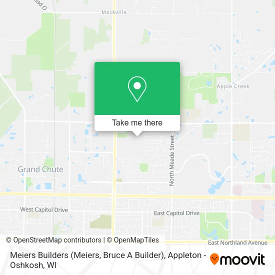 Mapa de Meiers Builders (Meiers, Bruce A Builder)