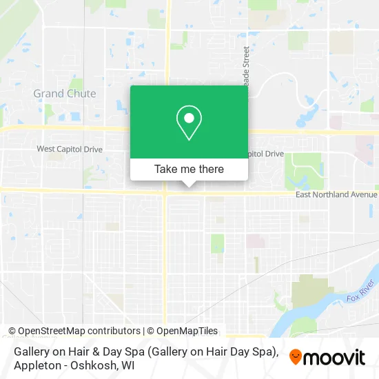 Gallery on Hair & Day Spa map