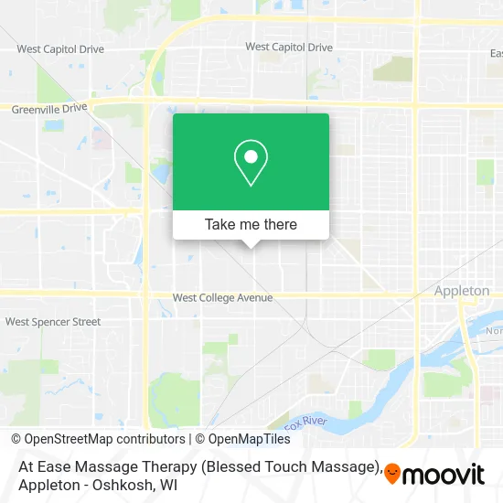 At Ease Massage Therapy (Blessed Touch Massage) map