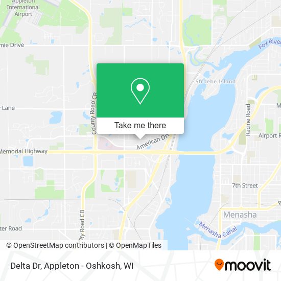 Delta Dr map