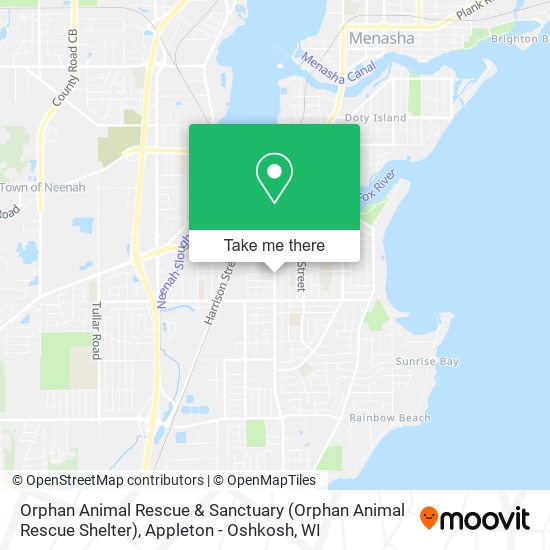 Mapa de Orphan Animal Rescue & Sanctuary