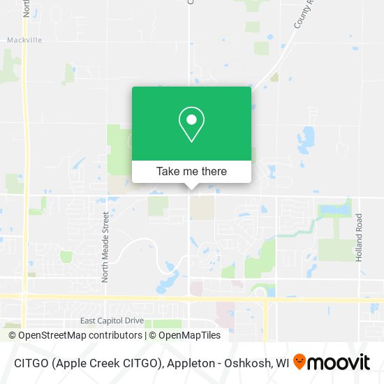 CITGO (Apple Creek CITGO) map
