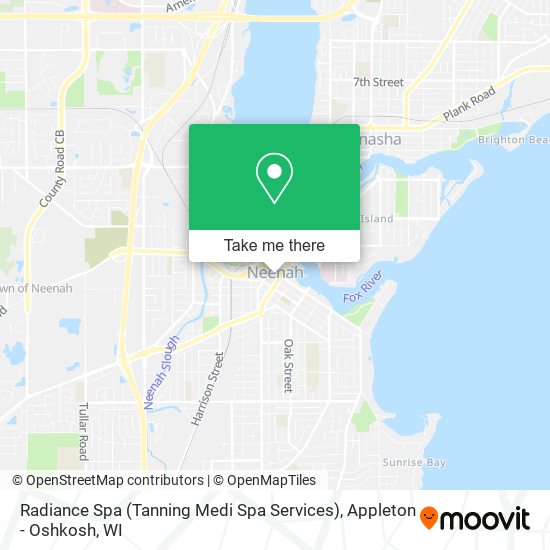 Radiance Spa (Tanning Medi Spa Services) map