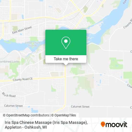 Mapa de Iris Spa Chinese Massage