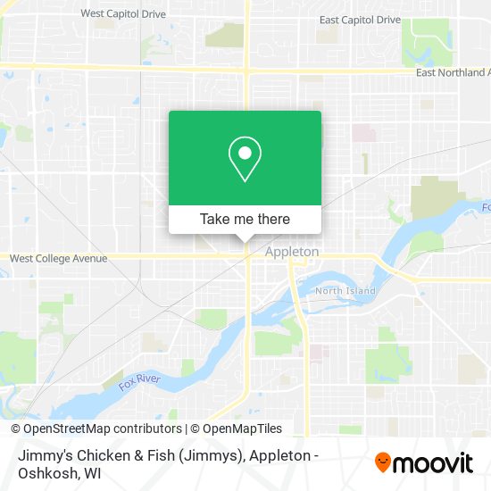 Jimmy's Chicken & Fish (Jimmys) map