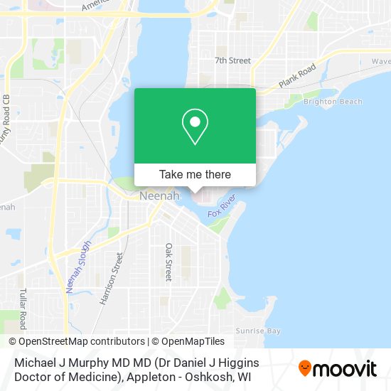 Michael J Murphy MD MD (Dr Daniel J Higgins Doctor of Medicine) map