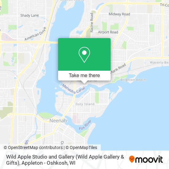 Wild Apple Studio and Gallery (Wild Apple Gallery & Gifts) map