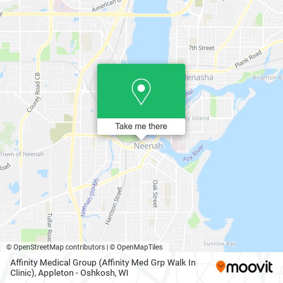 Affinity Medical Group (Affinity Med Grp Walk In Clinic) map