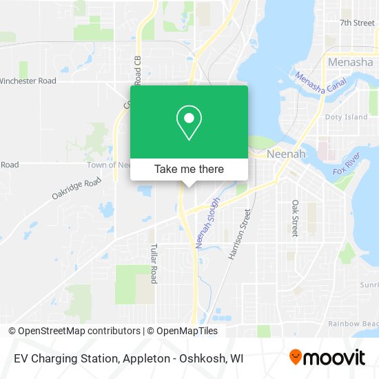 EV Charging Station map