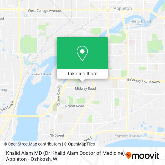 Khalid Alam MD (Dr Khalid Alam Doctor of Medicine) map