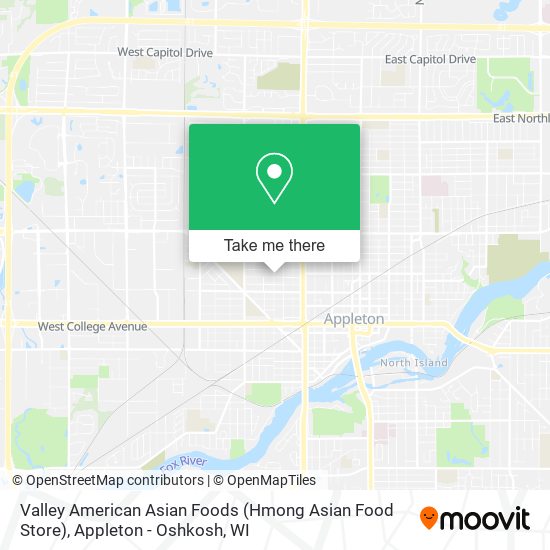 Valley American Asian Foods (Hmong Asian Food Store) map