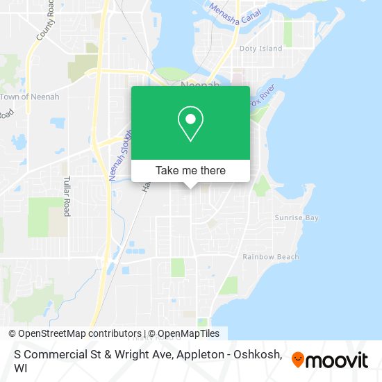 Mapa de S Commercial St & Wright Ave