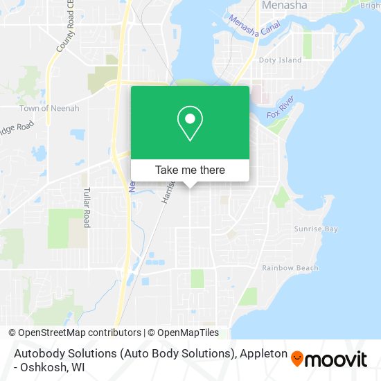 Autobody Solutions (Auto Body Solutions) map