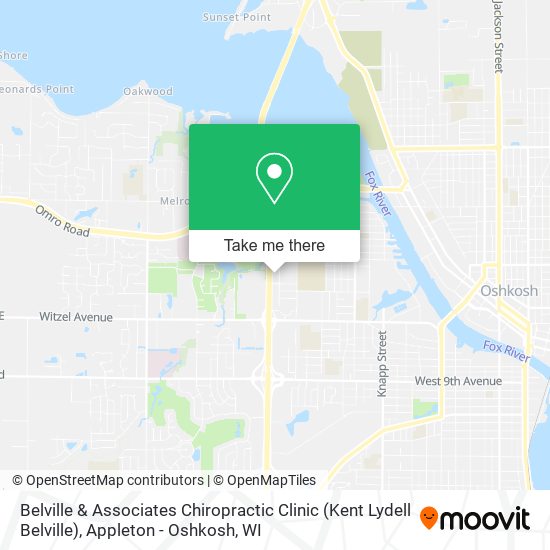 Belville & Associates Chiropractic Clinic (Kent Lydell Belville) map
