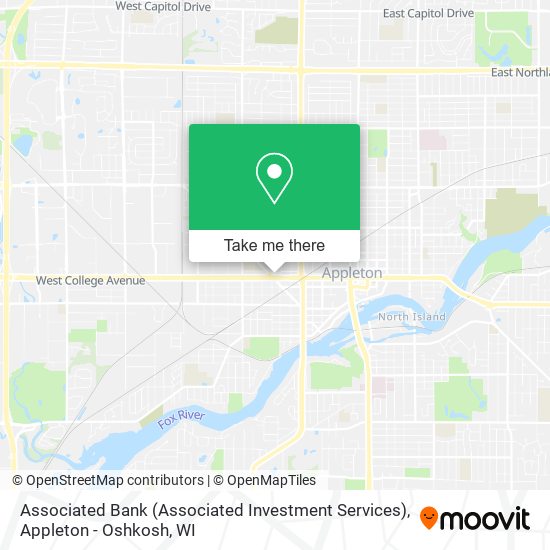 Associated Bank (Associated Investment Services) map