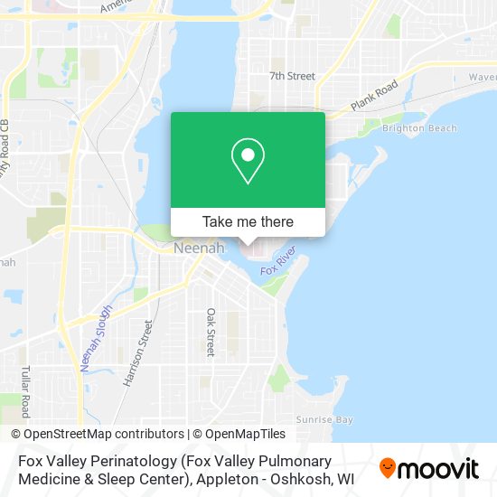 Fox Valley Perinatology (Fox Valley Pulmonary Medicine & Sleep Center) map