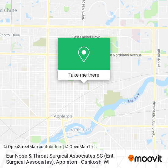 Mapa de Ear Nose & Throat Surgical Associates SC (Ent Surgical Associates)