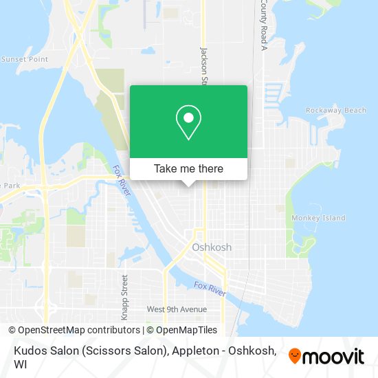 Kudos Salon (Scissors Salon) map