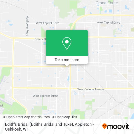 Mapa de Edith's Bridal (Ediths Bridal and Tuxe)