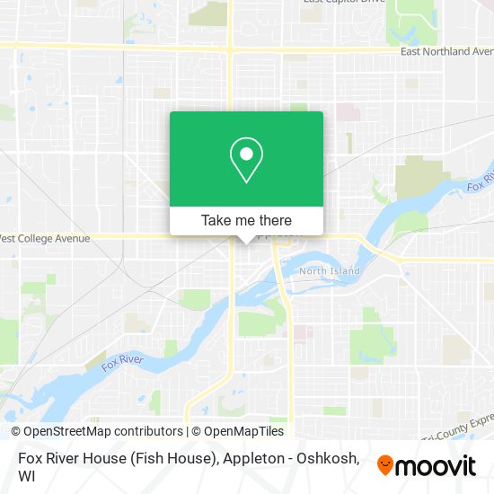 Fox River House (Fish House) map