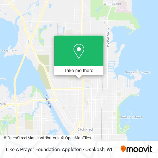 Mapa de Like A Prayer Foundation