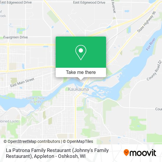 Mapa de La Patrona Family Restaurant (Johnny's Family Restaurant)